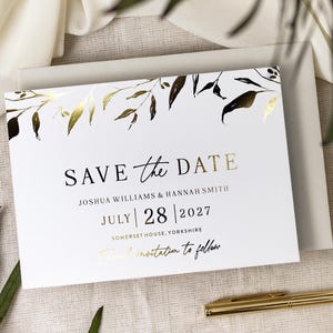"Save the Date Karte ""Mayfair"", ""Mayfair"""