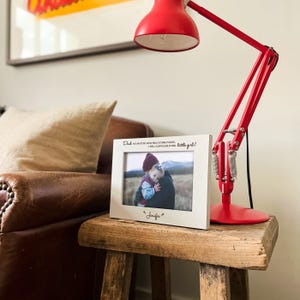 Benutzerdefinierte Papa Fotorahmen Geschenk | Personalisierte Geschenkidee für Papas Geburtstag oder Vatertag - Erinnerungen mit diesem besonderen Geschenk für Papa bewahren!
