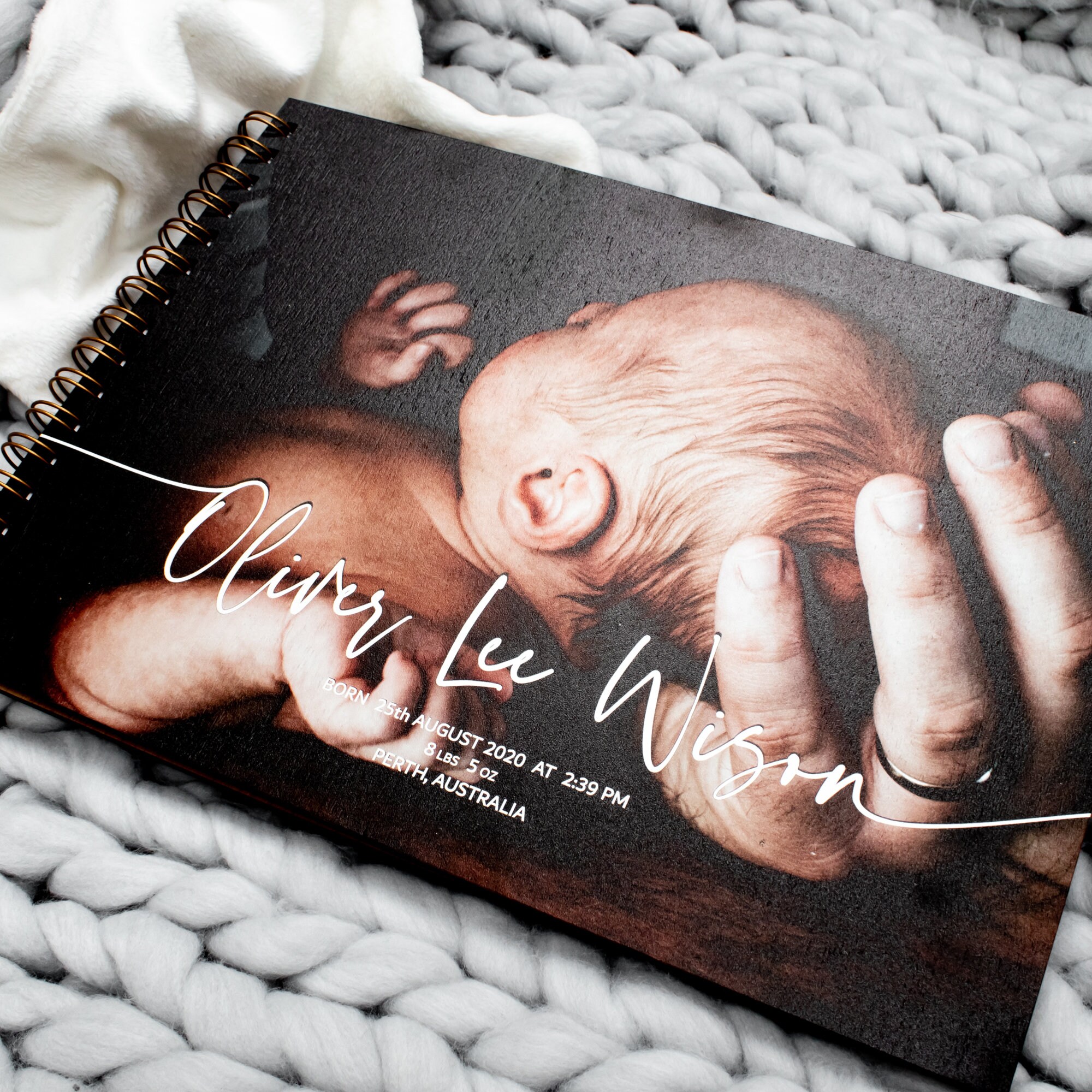 Personalised Baby Memory Book Baby Journal New Parents Gift Etsy