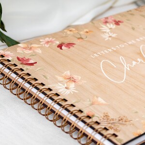 Custom Letters To The Bride Book, Hen Do Scrapbook, Bride Wedding Guest Book Keepsake Gift, Personalised Bachelorette Bridal Shower Album image 6