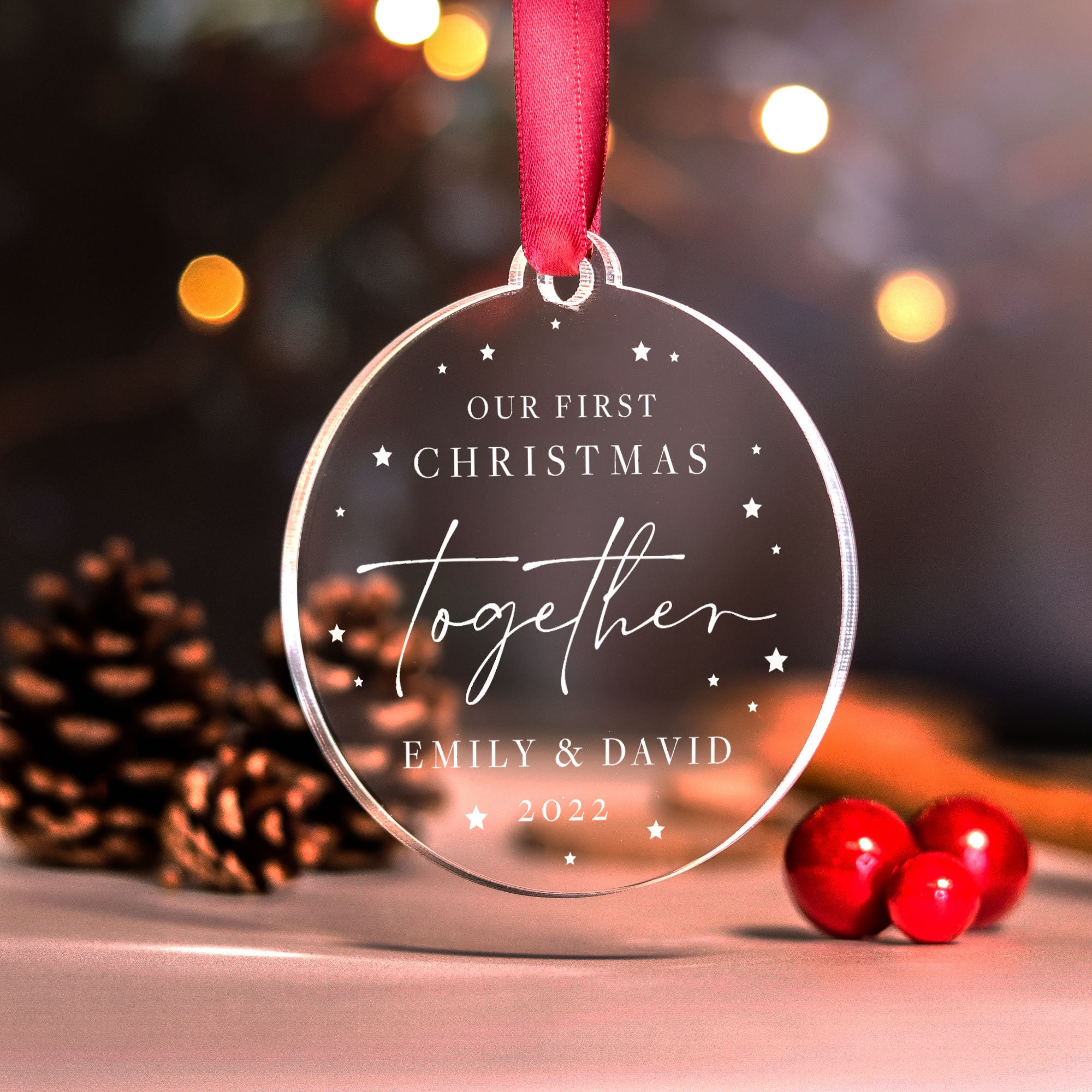 Our first store christmas bauble
