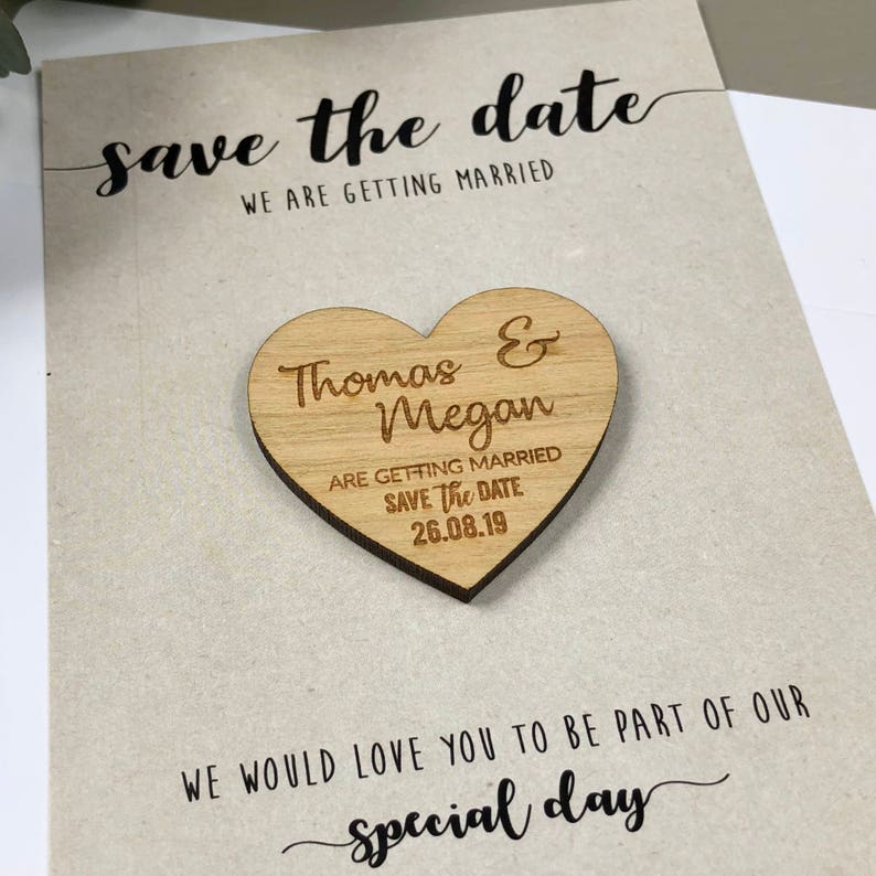 Save the Date Cards Wedding Invitations Rustic Etsy UK