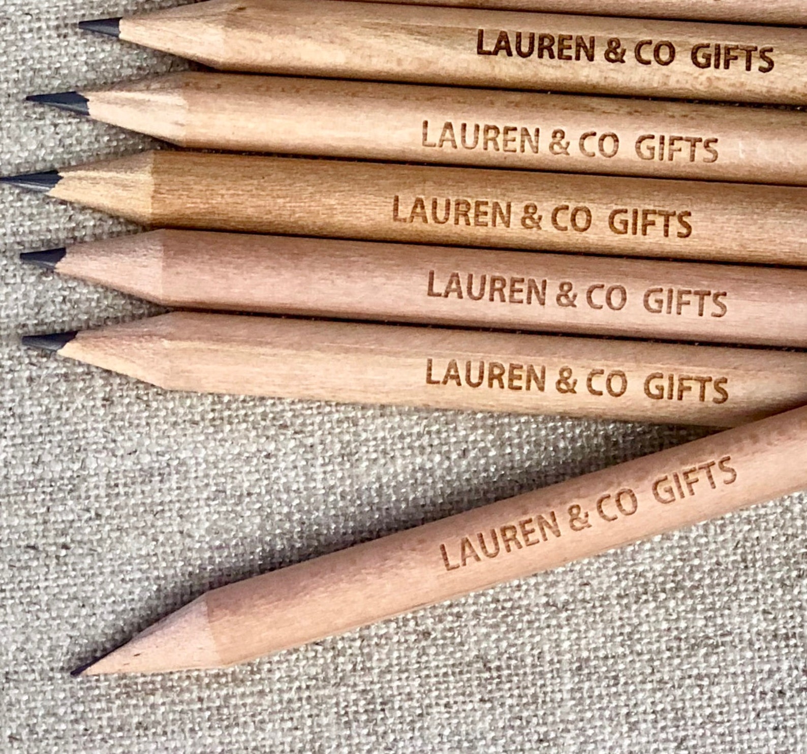 Custom Personalised Pencils Small Business Promotional Etsy UK