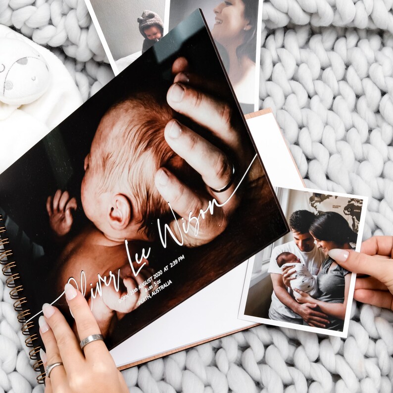 Personalised Baby Memory Book Baby Journal New Parents Gift Etsy