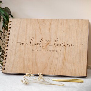Alternativa al libro degli ospiti per matrimonio, libro degli ospiti personalizzato e unico per matrimonio, decorazioni rustiche per matrimonio, album fotografico per matrimonio, idea regalo per wedding planner