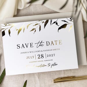 "Save the Date Karte ""Mayfair"", ""Mayfair"""