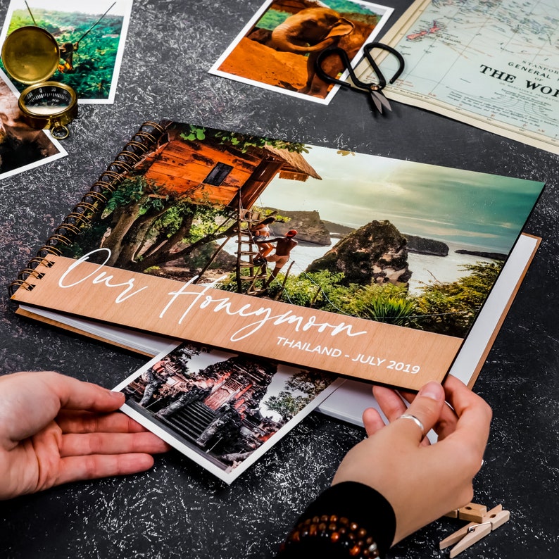 Personalised Couple Memory Book Scrapbook Photo Album Gifts Etsy