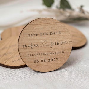 Ímãs de "Reserve a Data" com Cartões | Ímãs de "Reserve a Data" Simples para Casamento | Convites Modernos para "Reserve a Data" ou Recepção | Convites Minimalistas imagem 9