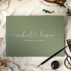 Personalized Wedding Guest Books, Polaroid Photo Album, Custom Wedding Planner Scrapbook, Reception Guestbook Wedding Gift, Anniversary Gift