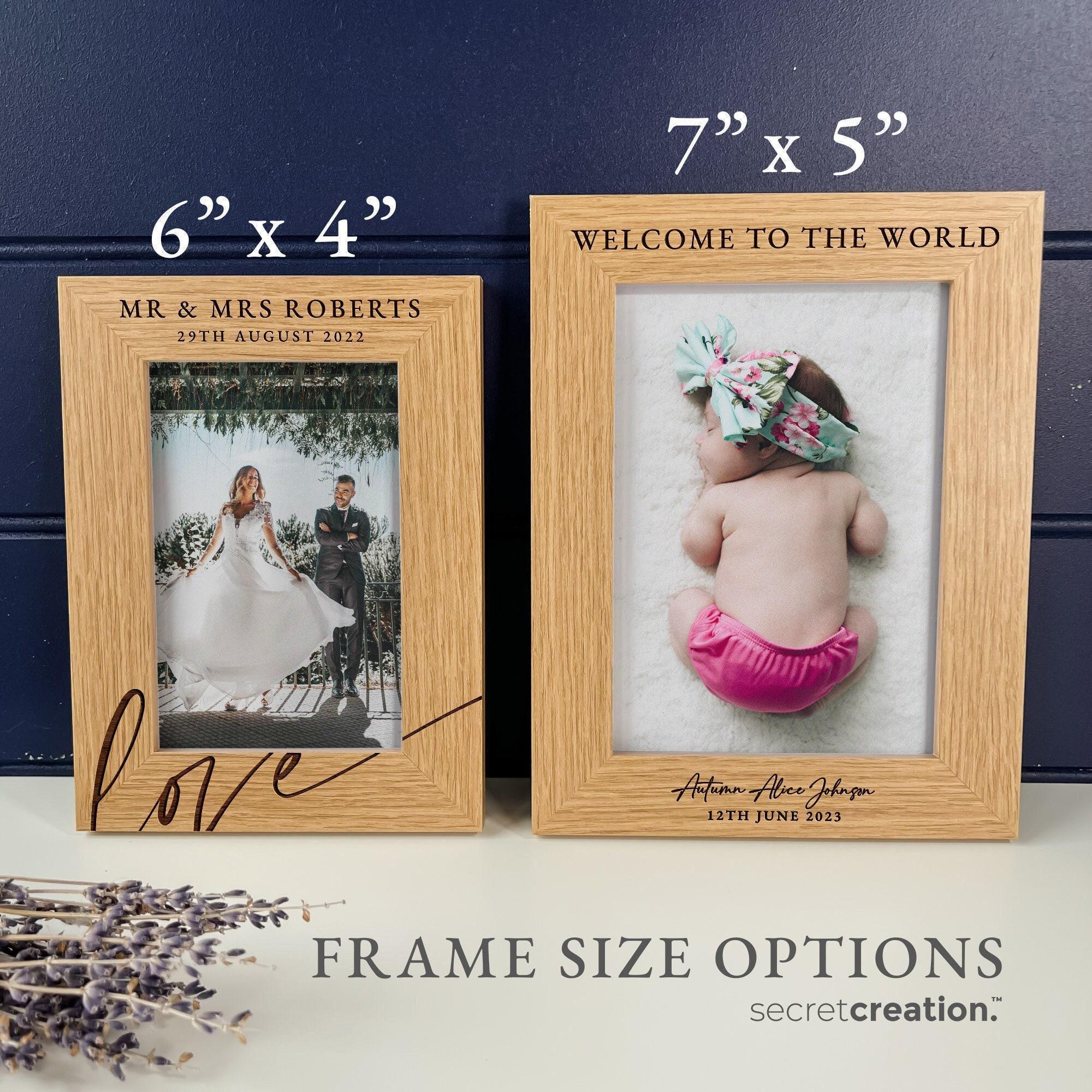 Bilderrahmen Für Oma - 20,3x25,4 Cm Mit Spruch 'Life Is Better With Grandma', Tisch Oder Wand