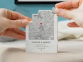 Where It All Began Map Gift, Personalised Couple Location Keepsake, Custom Coordinates Block, Anniversary Map Present, Wedding Location Gift product logo