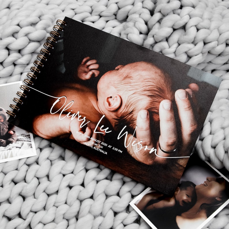 Personalised Baby Memory Book Baby Journal New Parents Gift Etsy