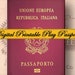 Printable - Vintage Italian Play Passport Booklet - for using in your Junk Journal, travel journal or diary - Cut & Assemble 