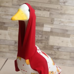 Fry Hooded Goose Outfit, Geese Clothes, Boy Porch Goose, Porch Geese, Geese clothing, Boy Goose, Goose Clothes, Goose Hoodie, Made to Order