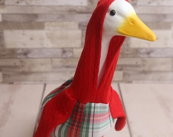 Hoodie kerstgans: outfit voor verandadecoratie jongen/meisje