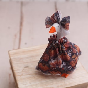 Pequeño huerto de calabazas de medianoche; Trajes de ganso de escritorio para gansos de 4" a 11"