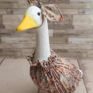 Embroidered Fall, Goose Outfit, Geese Clothes, Porch Goose, Porch Geese, Geese clothing, Geese Outfit, Goose, Goose Dress, Made to Order