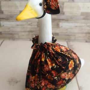Midnight Fall, Goose Outfit, Geese Clothes, Porch Goose, Porch Geese, Geese clothing, Geese Outfit, Goose Clothes, Goose Dress Made to Order