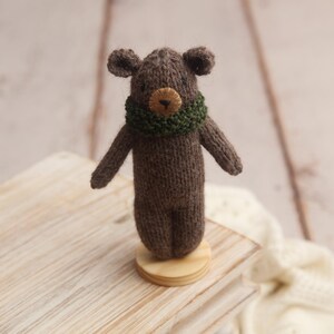 Bear Pocket Pals, Knit Pocket Pals, Handmade, Bear, Bears, Teddy Bear, Tiny Toys, Mini Bear, Knit, Knit Bear, Knit Teddy, Knit Toys