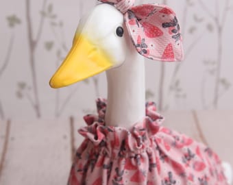 Strawberries, Goose Outfit: Made to Order