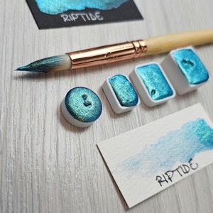 Riptide / Colorshift / Handmade Watercolor Paint
