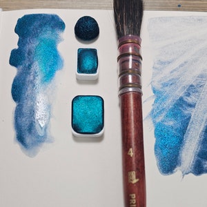 Rollin in the Deep / Cartão de gota de tinta / Tinta aquarela feita à mão