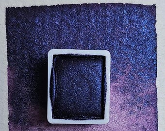 Blackberry / Magic Shift / Handmade Watercolor Paint Pans