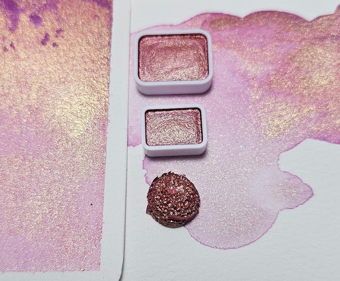 Cherry Bomb / Paint Drop Card / Handmade Watercolor Paint - Etsy