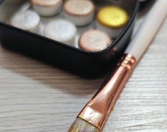 Magic Metallic Collection Palette, handgefertigte Aquarellfarben