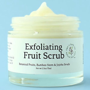 Fruit Scrub Glycolic, Lactic, Malic Acids VEGAN