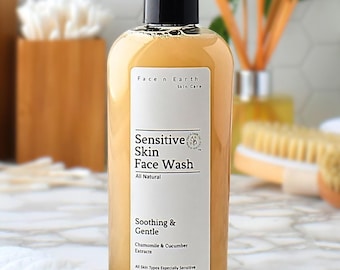 Limpiador facial suave de pepino y manzanilla