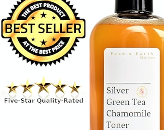 Colloidal Silver Green Tea and Chamomile Toner Vegan