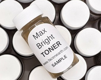 Max Bright Toner SAMPLE brighten skin tone pH Balanced