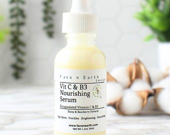 Brightening Vitamin C B3 Serum | Glow Serum for Radiant Skin