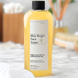 Max Bright Toner brighten skin tone Vegan