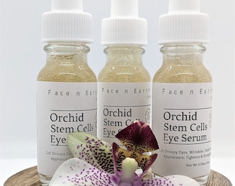 Orchid Stem Cell & Peptide Eye Serum - Vegan Lifting Formula