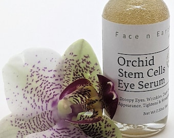 Sérum contour des yeux aux cellules souches et peptides d'orchidée