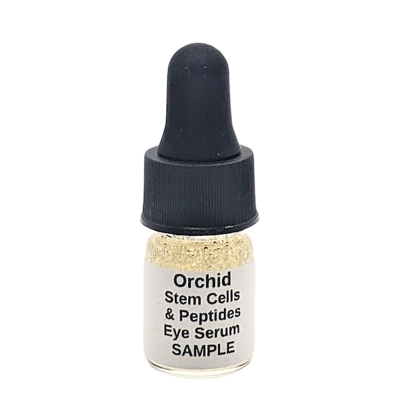 Orchid Stem Cells & Peptides Eye Serum SAMPLE lasts upto 40 days