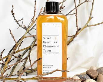 Colloidal Silver Green Tea Chamomile Toner VEGAN