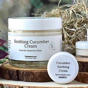 Crème pour peau sensible végétalienne sans parfum