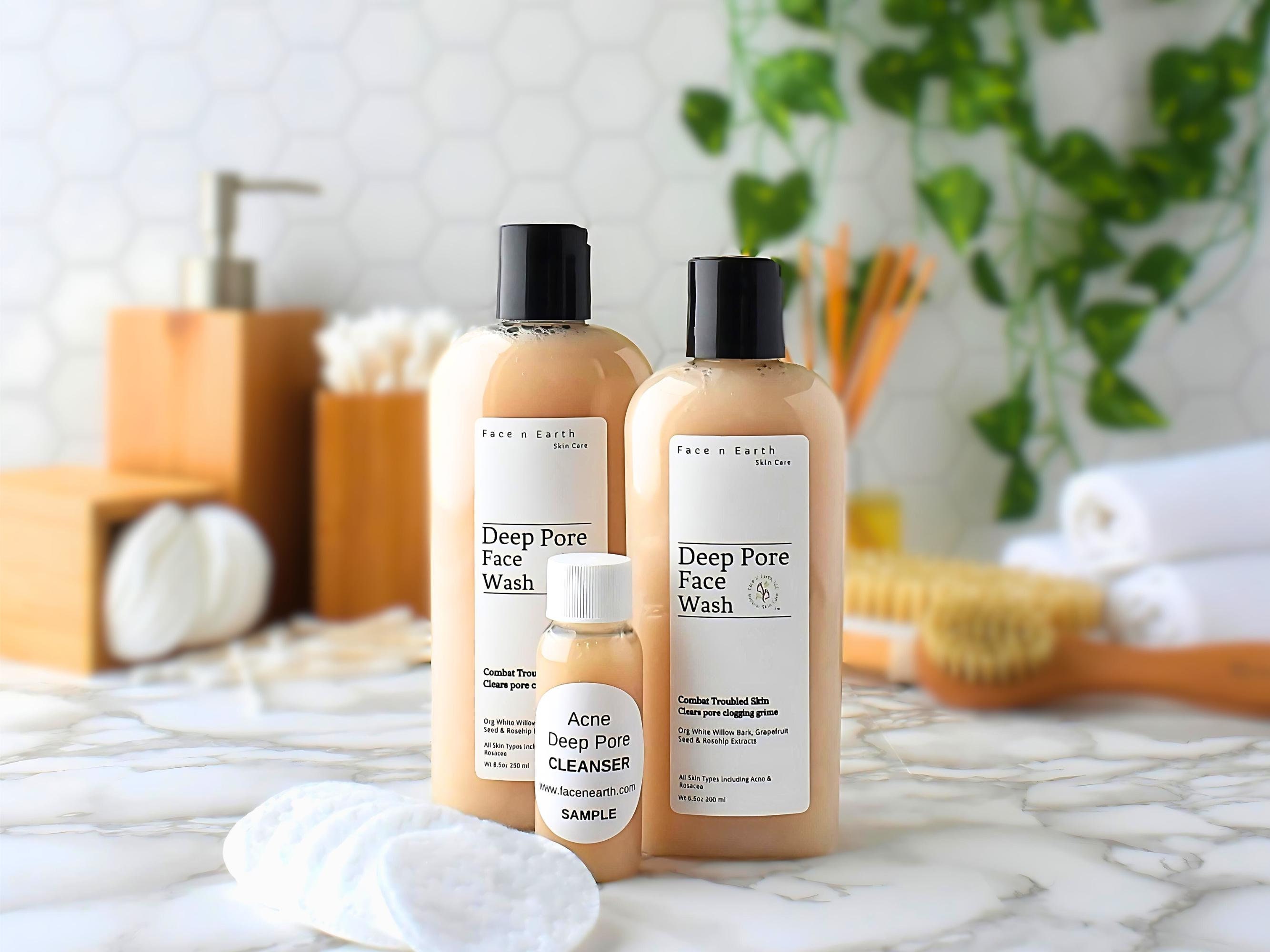 Deep Pore Face Wash Vegan