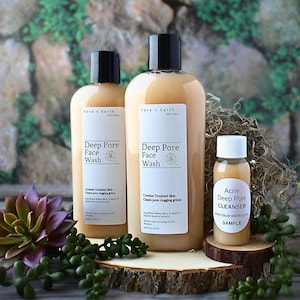 Deep Pore Face Wash | Purifying White Willow Bark Cleanser for Oil-Prone Skin 1.5 oz Sample
