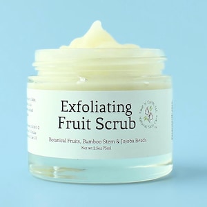 Exfoliating Fruit Scrub, Glycolic, Lactic, Malic Acids