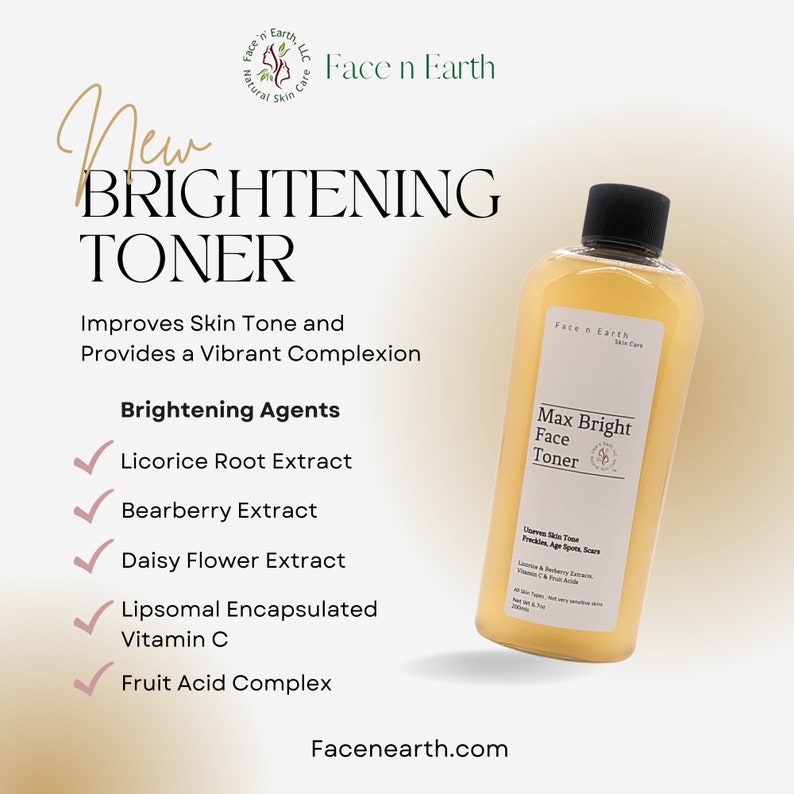 Max Bright Vitamin C & Licorice Toner image 1