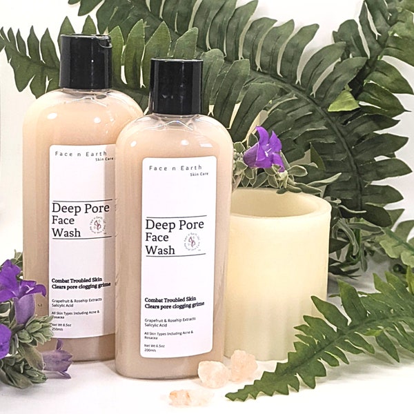 Deep Pore Face Wash Vegan