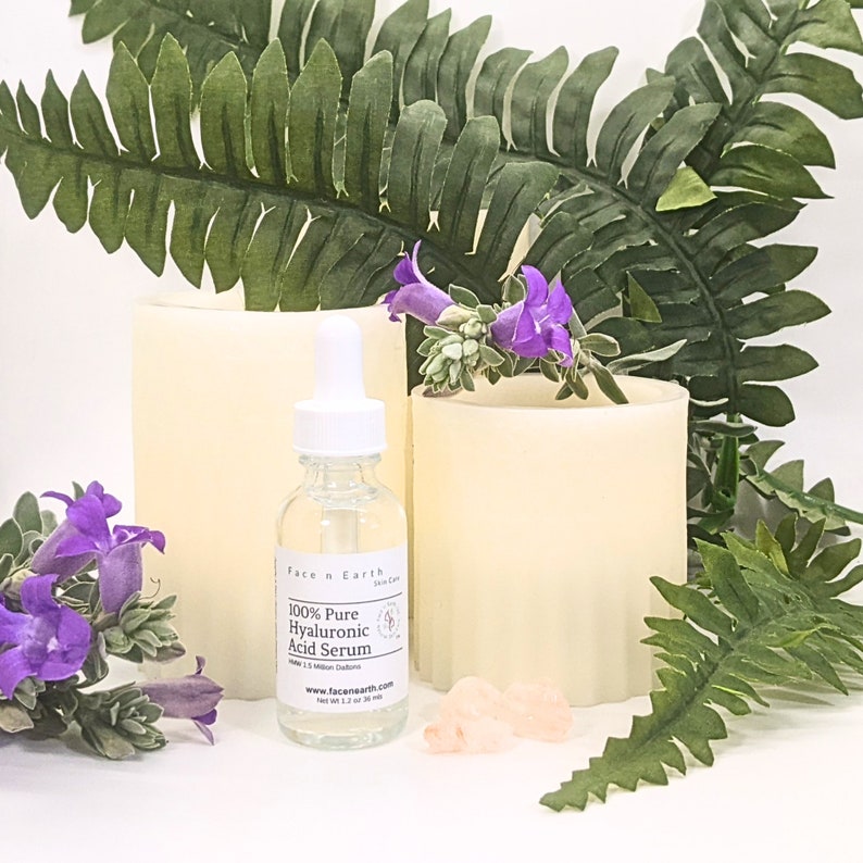 Pure Hyaluronic Acid Serum | Plant Based | Double Strength Hydrating Serum image 7