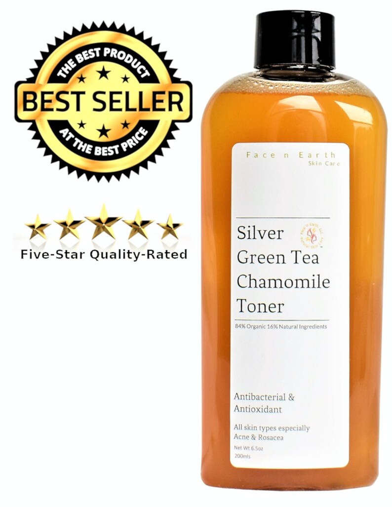 Colloidal Silver Toner Acne Rosacea Vegan AlcoholFree pH Etsy