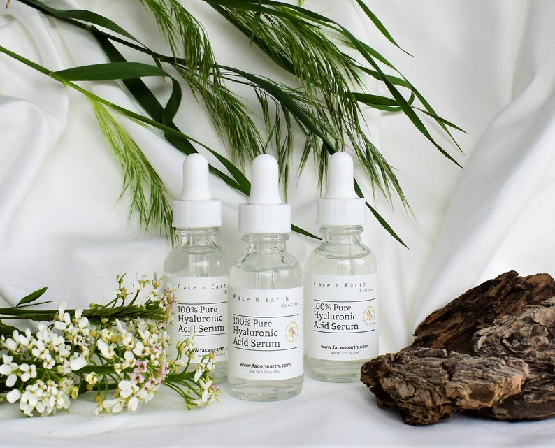 Pure Hyaluronic Acid Serum | Plant Based | Double Strength Hydrating Serum image 5