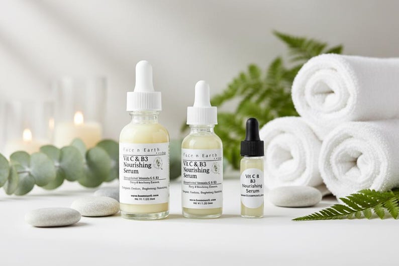 Verhelderend vitamine C B3-serum - veganistisch afbeelding 3