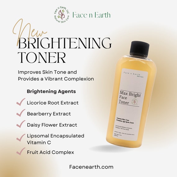 Max Bright Vitamin C Brightening Toner